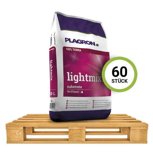 Plagron Lightmix 50ltr. (Mit Perlite) Palet mit 60 Stk. | Top-Grow