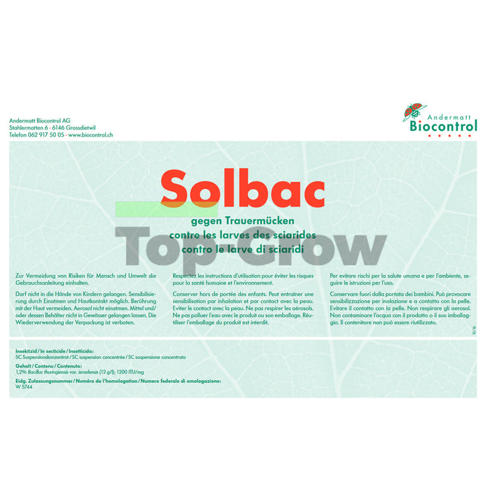 Andermatt Bicontrol Solbac Flüssig 1 ltr. | Top-Grow