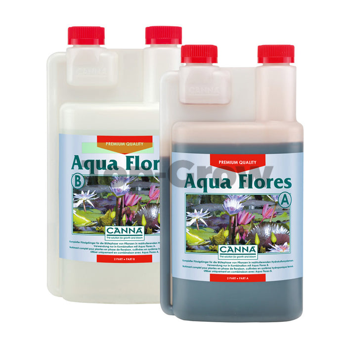 Canna Dünger Aqua Flores A+B 2x1ltr. | Top-Grow