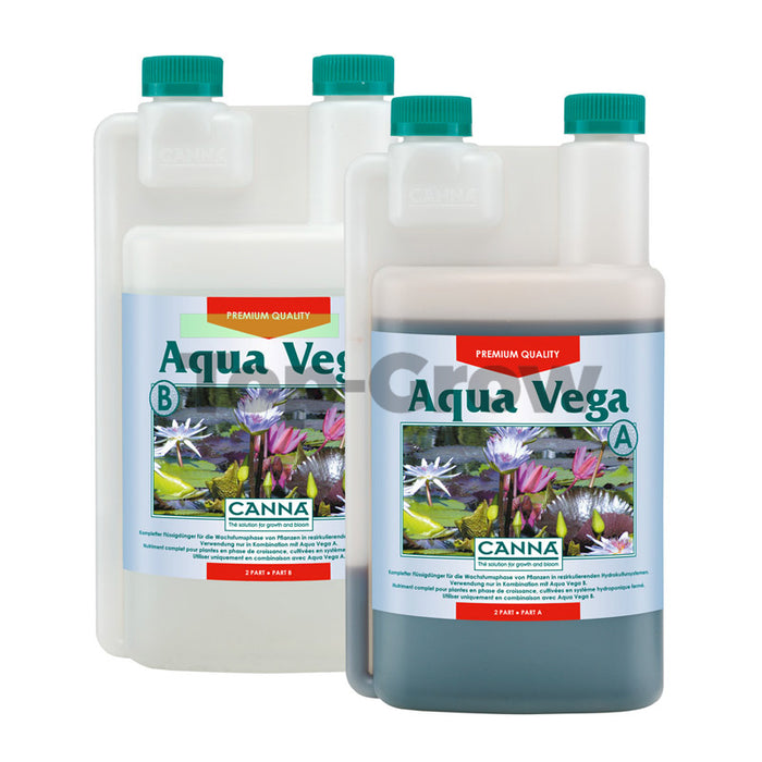 Canna Dünger Aqua Vega A+B 2x1ltr. | Top-Grow