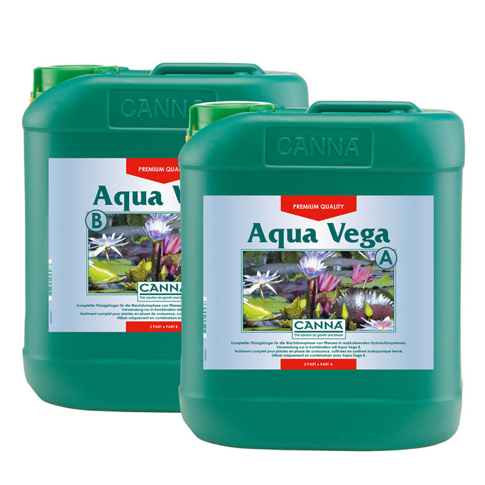 Canna Dünger Aqua Vega A+B 2x5ltr. | Top-Grow