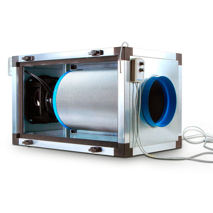 CarbonActive EC Inline Filter Unit HL 500m3/h / 700Pa | Top-Grow