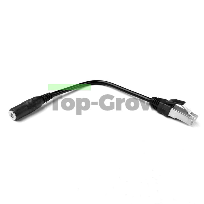 EC LAN Adapterstecker RJ45 (m) auf 3.5mm Miniklinke (w) 10cm | Top-Grow