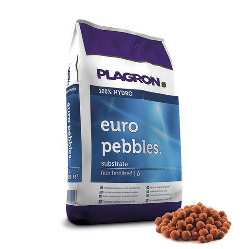 Plagron Substrat Euro Pebbles (Blähton, Hydrokorrels) 45ltr. | Top-Grow