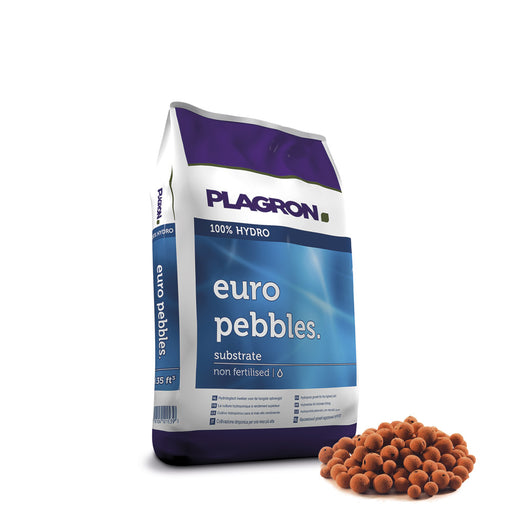 Plagron Substrat Euro Pebbles (Blähton, Hydrokorrels) 10ltr. | Top-Grow