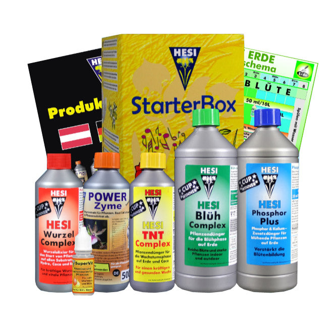 Hesi Dünger Starterkit Erde Set | Top-Grow