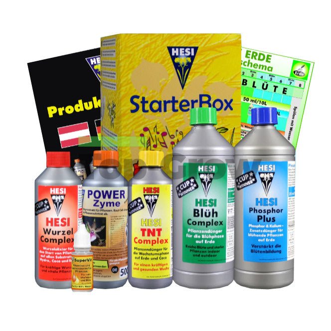 Hesi Dünger Starterkit Erde Set | Top-Grow