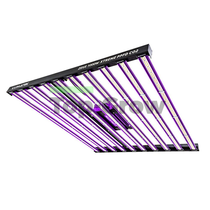 Lumatek ZEUS 1000W Xtreme PPFD CO2 LED Pflanzenlampe 2.9 μmol/w | Top-Grow