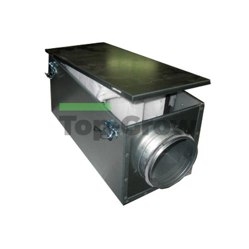 Pollenfilterbox 125mm mit Filter F5 | Top-Grow