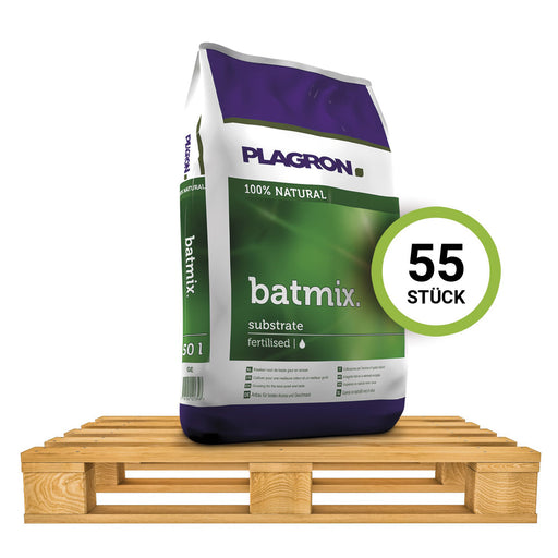 Plagron Batmix 50ltr. (Mit Perlite, biologisch) Palet mit 55 Stk. | Top-Grow