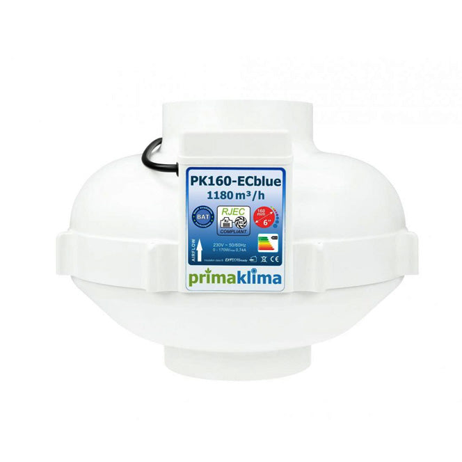 Primaklima Rohrventilator PK160-ECblue 1180m3 | Top-Grow