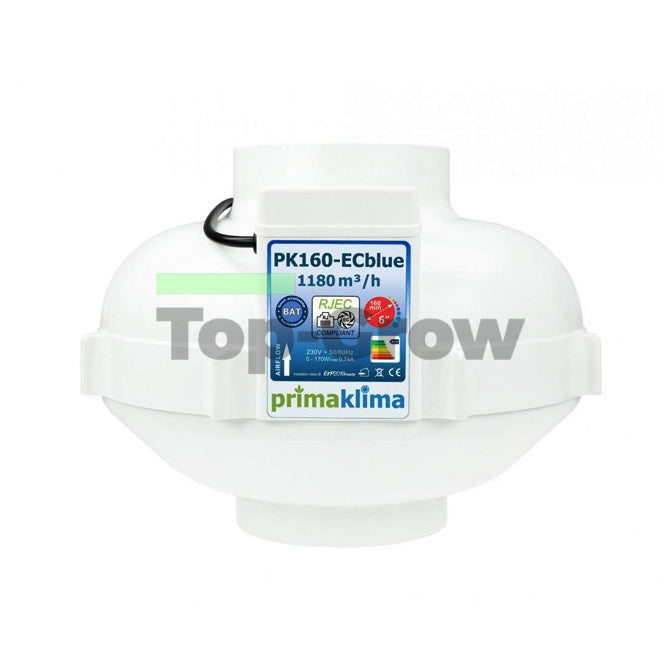 Primaklima Rohrventilator PK160-ECblue 1180m3 | Top-Grow