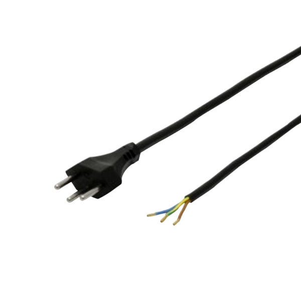 Stromkabel TD mit Stecker/ 3x1,5mm2/ L= 2m | Top-Grow