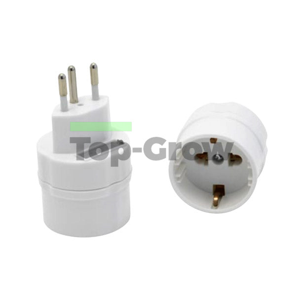 Übergangsstecker Typ 12 / Schuko | Top-Grow